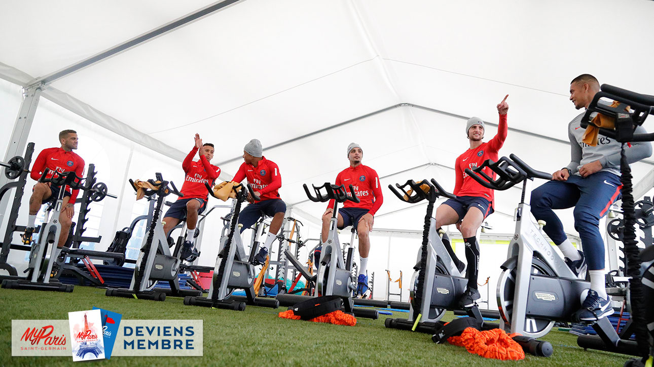 Dàn sao PSG đầy tràn đầy tự tin.