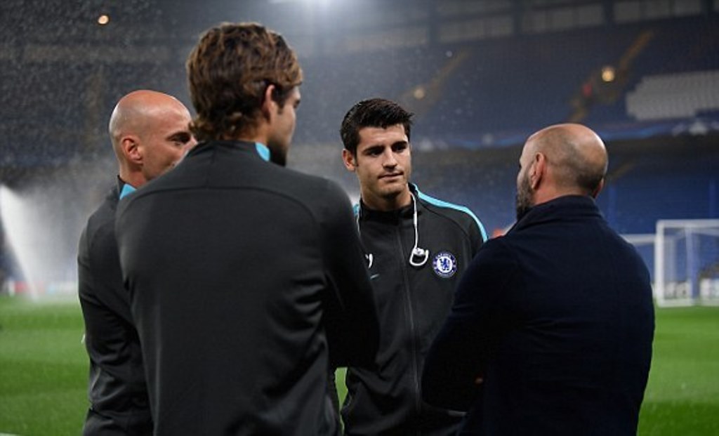 Trung phong Morata trở lại đúng lúc.