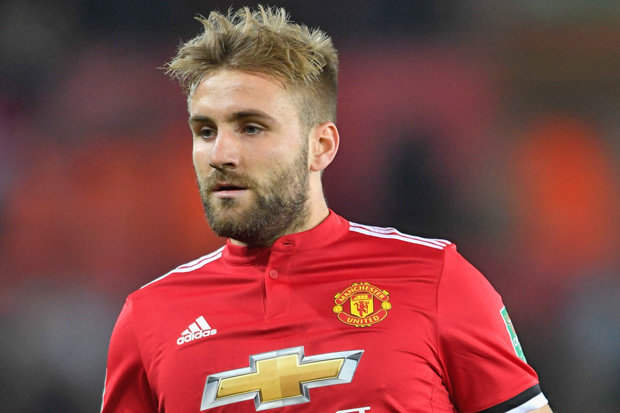 Luke Shaw đang gặp khó ở Man Utd.