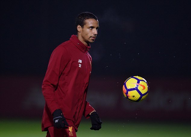 Hậu vệ Matip đã trở lại sau chấn thương.