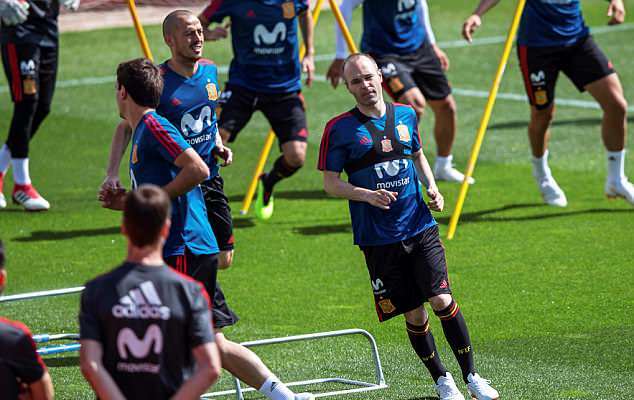 Iniesta sẽ có kì World Cup cuối cùng trong sự nghiệp.