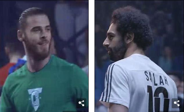De Gea và Salah cũng góp mặt trong video quảng cáo mới.