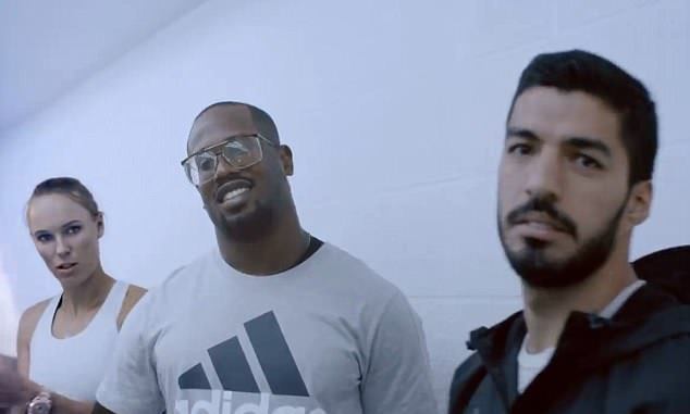 Những cầu thủ bóng đá xuất hiện trong clip quảng cáo mới của adidas: Bernardo Silva (Manchester City), Lionel Messi (Barcelona) Chicharito (West Ham), Gabriel Jesus (Manchester City), David De Gea (Manchester United), Dele Alli (Tottenham), Jesse Lingard (Manchester United), Lindsey Horan (USA), Florencia Galarza (Kith Cobras) Luis Suarez (Barcelona), Mohamed Salah (Liverpool), Mesut Ozil (Arsenal), Paul Pogba (Manchester United)