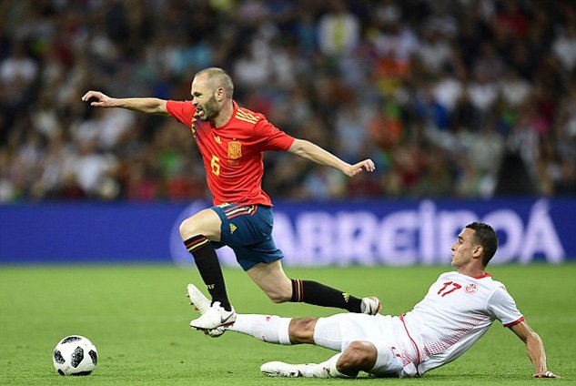 'Hàng hớ' Liverpool tỏa sáng, Tây Ban Nha nhọc nhằn đánh bại Tunisia - Bóng Đá