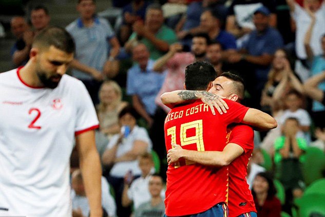 'Hàng hớ' Liverpool tỏa sáng, Tây Ban Nha nhọc nhằn đánh bại Tunisia - Bóng Đá