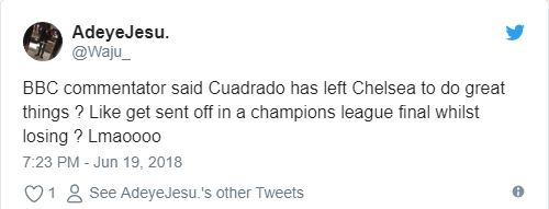 Nhìn Cuadrado thi đấu, fan Chelsea nhớ về Salah - Bóng Đá