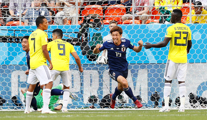 Đả bại Colombia, Nhật Bản tạo cột mốc ấn tượng cho các đội bóng châu Á - Bóng Đá