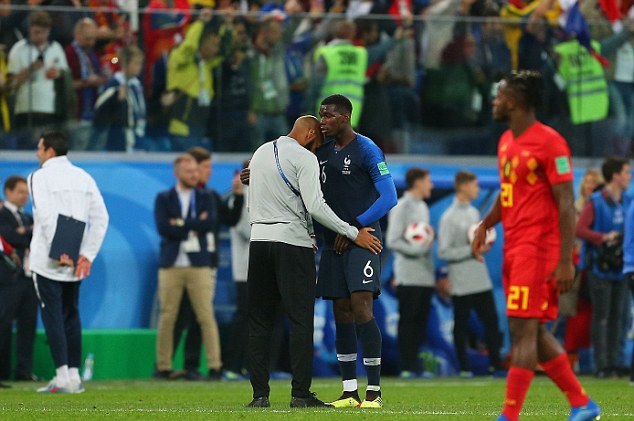 Henry biểu cảm ra sao khi tuyển Pháp đánh bại Bỉ? - Bóng Đá