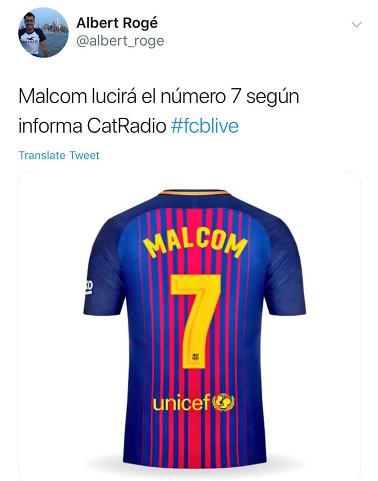 Malcom vượt qua thử thách khó nhằn nhất trong ngày đầu đến Barcelona - Bóng Đá