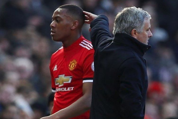 HLV Mourinho giải thích lí do Martial không được ra sân - Bóng Đá