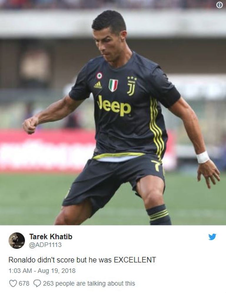 Fan cuồng nói gì về màn ra mắt Juventus của Ronaldo? - Bóng Đá