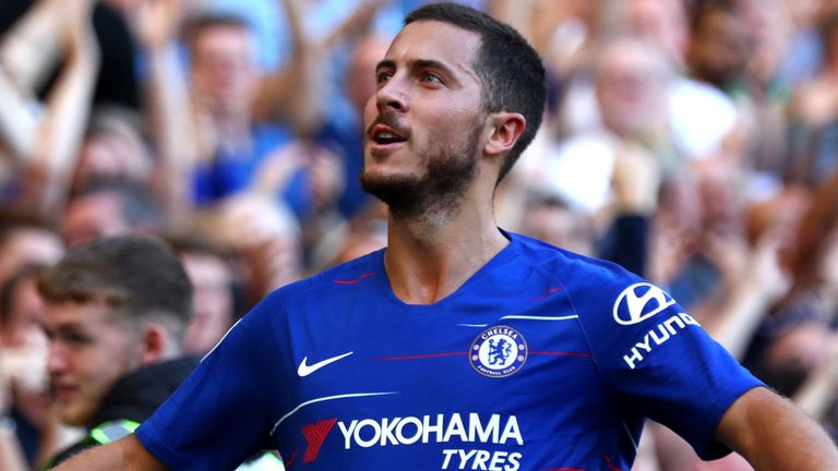 Rê bóng nhiều nhất: Eden Hazard (5)