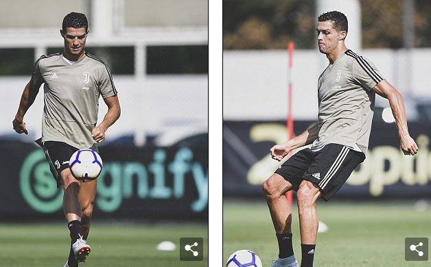 Ronaldo luyện tuyệt kĩ, quyết ghi bàn ra mắt Serie A - Bóng Đá