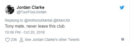 Họ bày tỏ tình cảm của mình với Martial, và muốn giữ Martial ở lại.