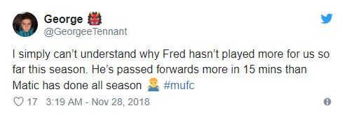 Fan MU nói về Fred sau trận Young Boys - Bóng Đá