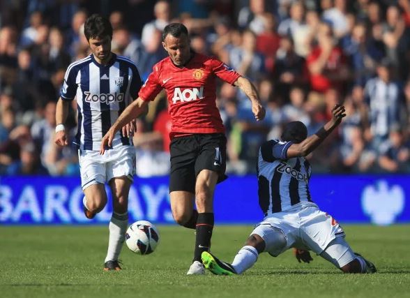 Tiền vệ trái Ryan Giggs.