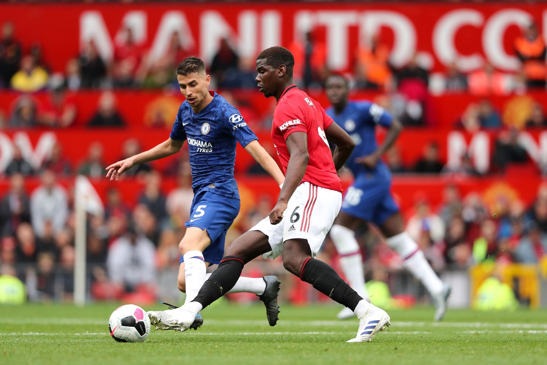 Tuyến giữa Man Utd chơi không tốt trước Chelsea.