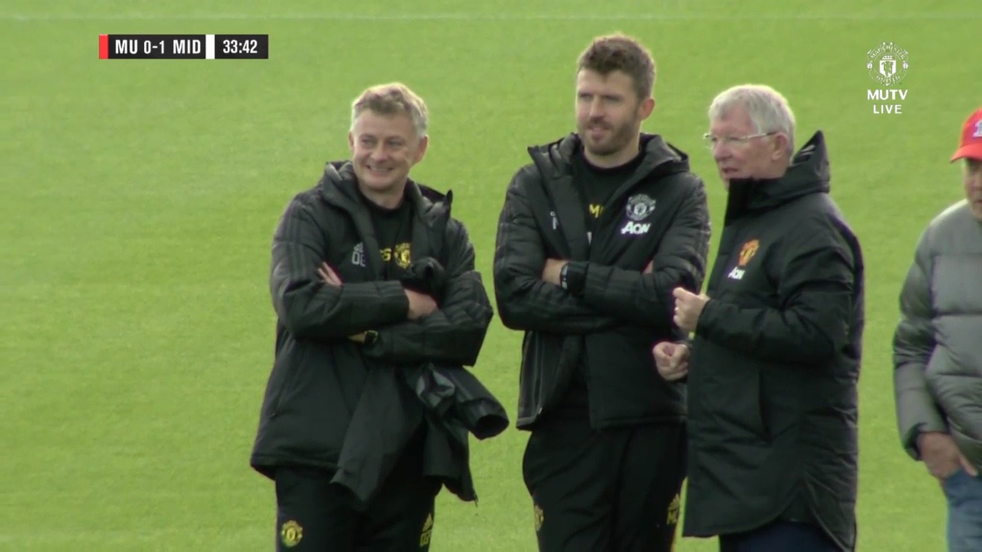 Sir Alex đến sân tập - Bóng Đá