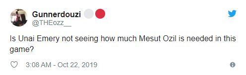 ‘Never needed Ozil more’ – Some Arsenal fans rue Emery decision to leave - Bóng Đá