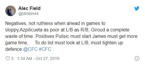 Chelsea fans react to Olivier Giroud display against Burnley - Bóng Đá