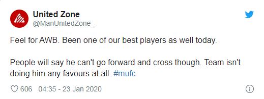United fans pick out Aaron Wan-Bissaka as small positive in defeat - Bóng Đá