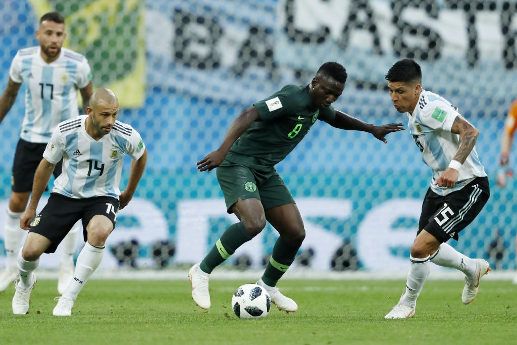 Khi lên ĐTQG, anh có 16 lần lập công trong 35 trận đấu cho Nigeria, trong đó có 5 bàn tại CAN mùa Hè năm ngoái.