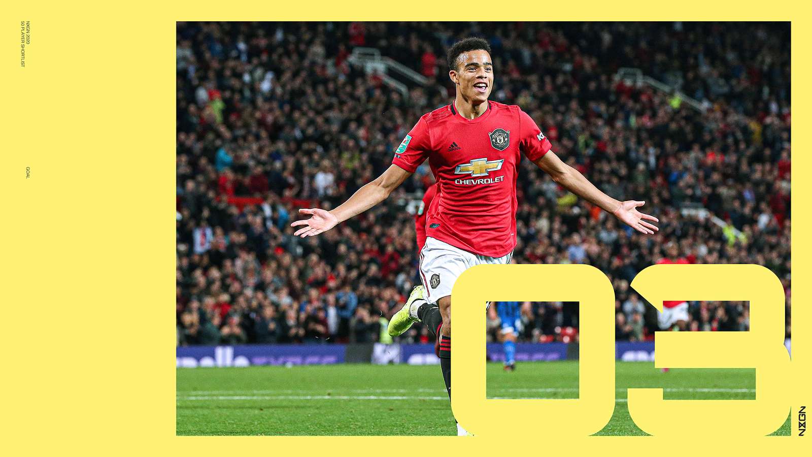 #3 Mason Greenwood | Manchester United: HLV Solskjaer liên tục khẳng định, Greenwood là cầu thủ có kĩ năng dứt điểm số 1 của Quỷ đỏ. Khả năng chơi bóng 2 chân như 1 của sao trẻ người Anh thật sự hơn người.