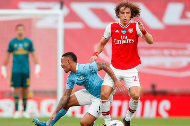 Arsenal boss Mikel Arteta hails David Luiz's transformation from liability to leader - Bóng Đá