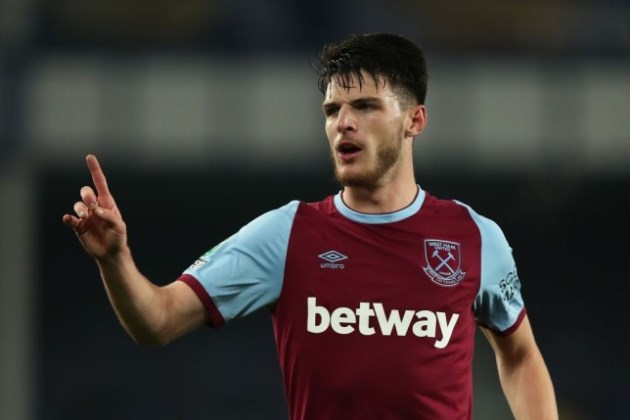 West Ham đang nỗ lực giữ chân Declan Rice.