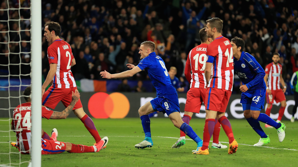 Chính anh là người góp công lớn cho bàn san bằng tỉ số của Vardy.