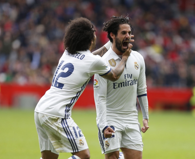 Isco đang có phong độ cao.