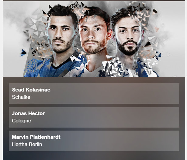 HẬU VỆ TRÁI: Vị trí hiếm hoi không có bất kỳ đại diện nào của các đội bóng trong top 4 Bundesliga. Một cuộc chiến căng thẳng với ưu thế hơi nghiêng về hậu vệ tuyển quốc gia Đức, Jonas Hector.