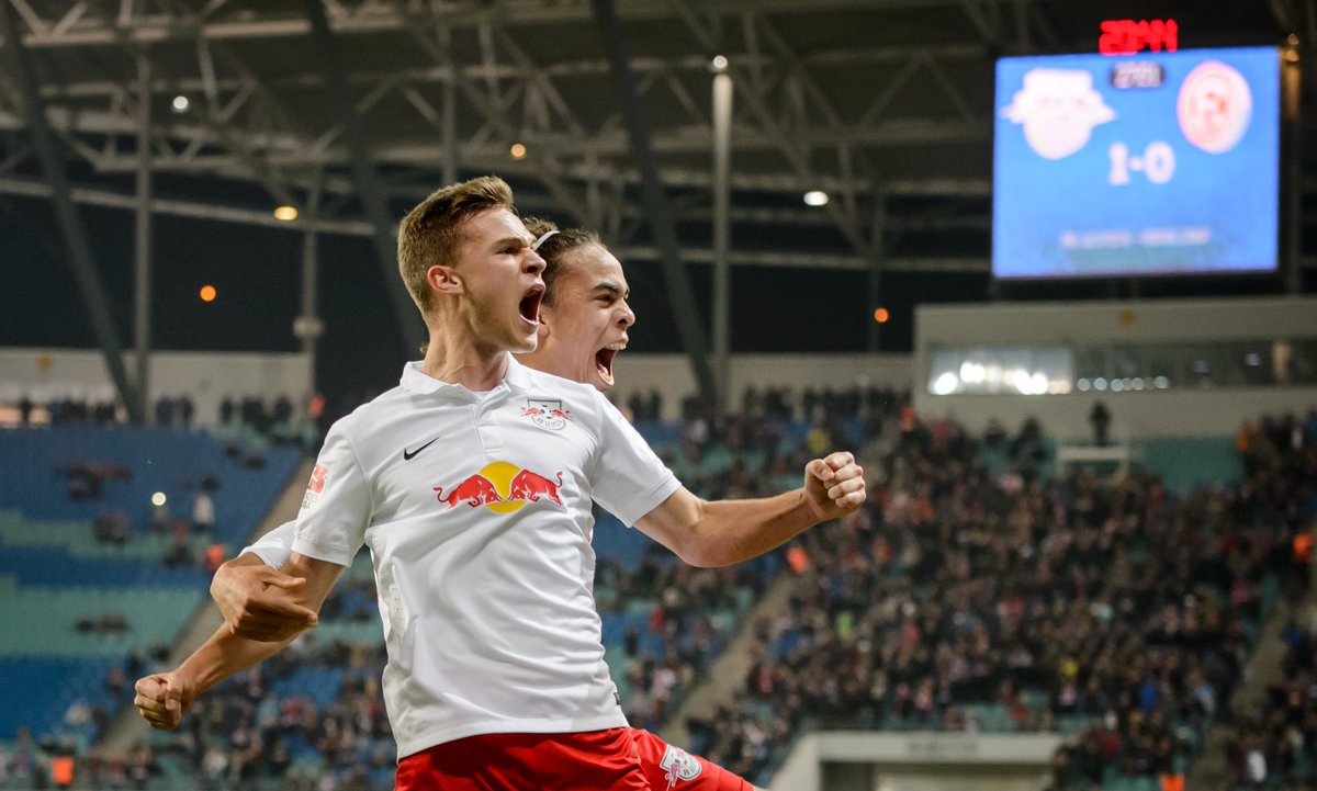Kimmich từng có 2 mùa giải khoác áo Leipzig.