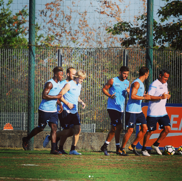 Hôm qua CLB chủ quản của Keita là Lazio đã bắt đầu tập trung chuẩn bị cho mùa giải mới.