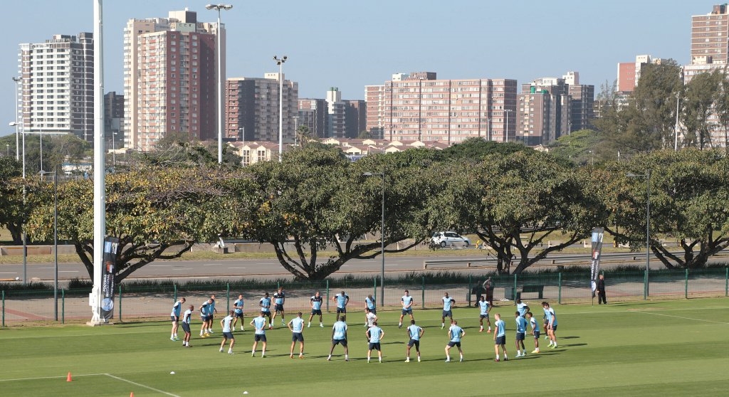 2013: Tập luyện tại Durban, Nam Phi.