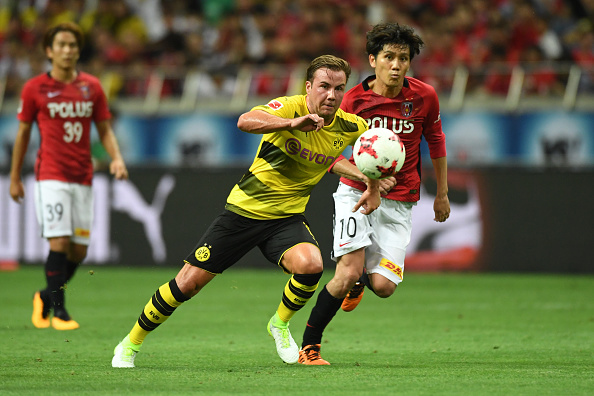 Mario Gotze đã quay trở lại sân cỏ sau 6 tháng vắng mặt vì căn bệnh rối loạn chuyển hóa.