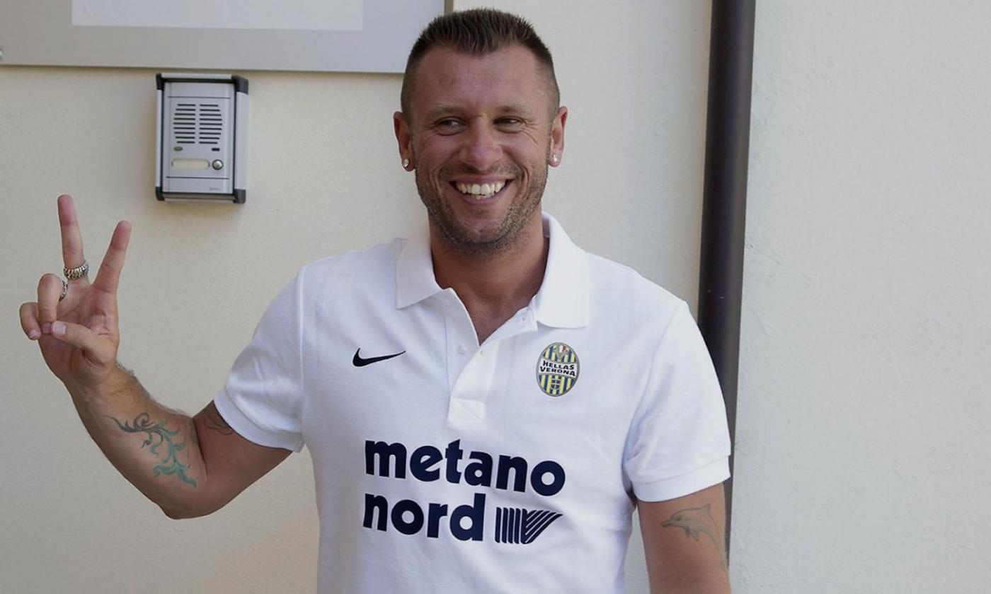 Antonio Cassano sẽ không giải nghệ và dường như anh sẽ gia nhập CLB Virtus Entella.