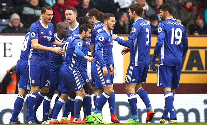 2. Chelsea - Tỉ lệ 3/1