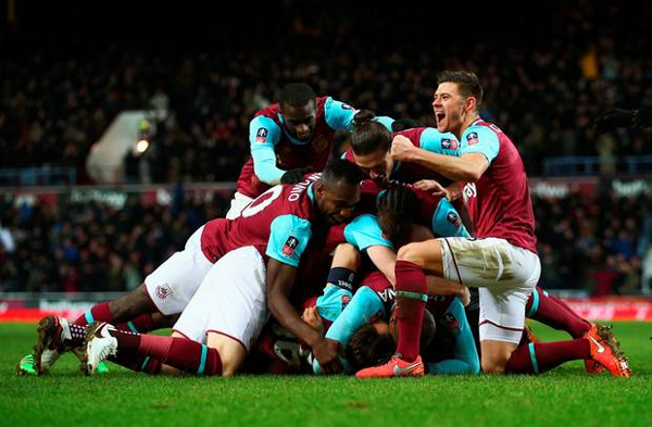 9.West Ham - Tỉ lệ 500/1