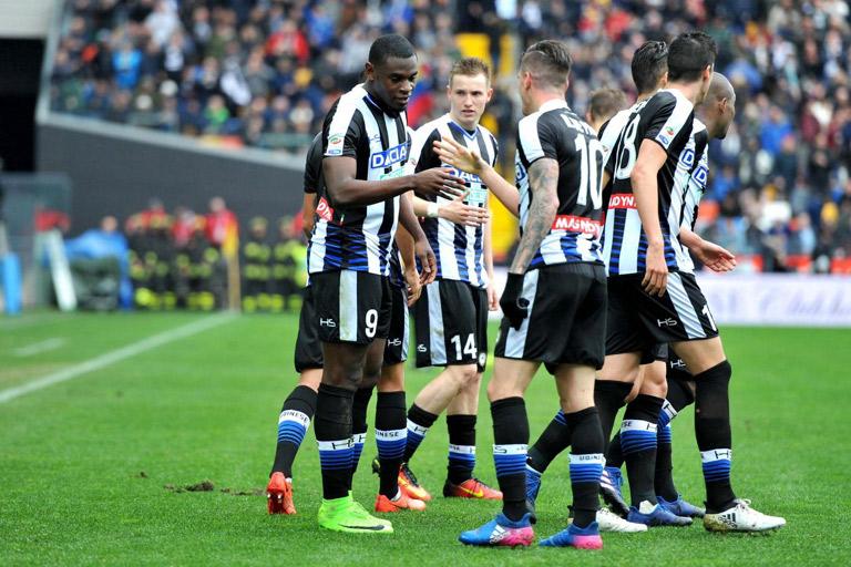 10. Udinese - Tỉ lệ 750/1