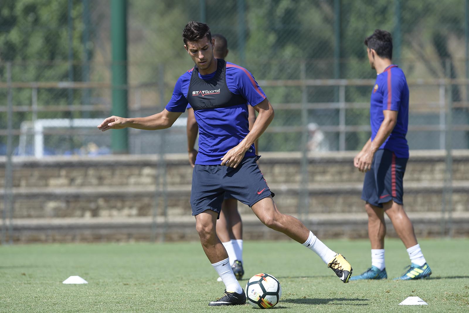 AS Roma đã có buổi tập cuối cùng trước khi di chuyển sang TBN cho trận giao hữu với Sevilla.