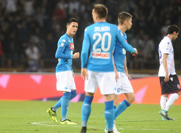 Và sang đến hiệp hai, các chân sút Napoli băt đầu nổ súng.