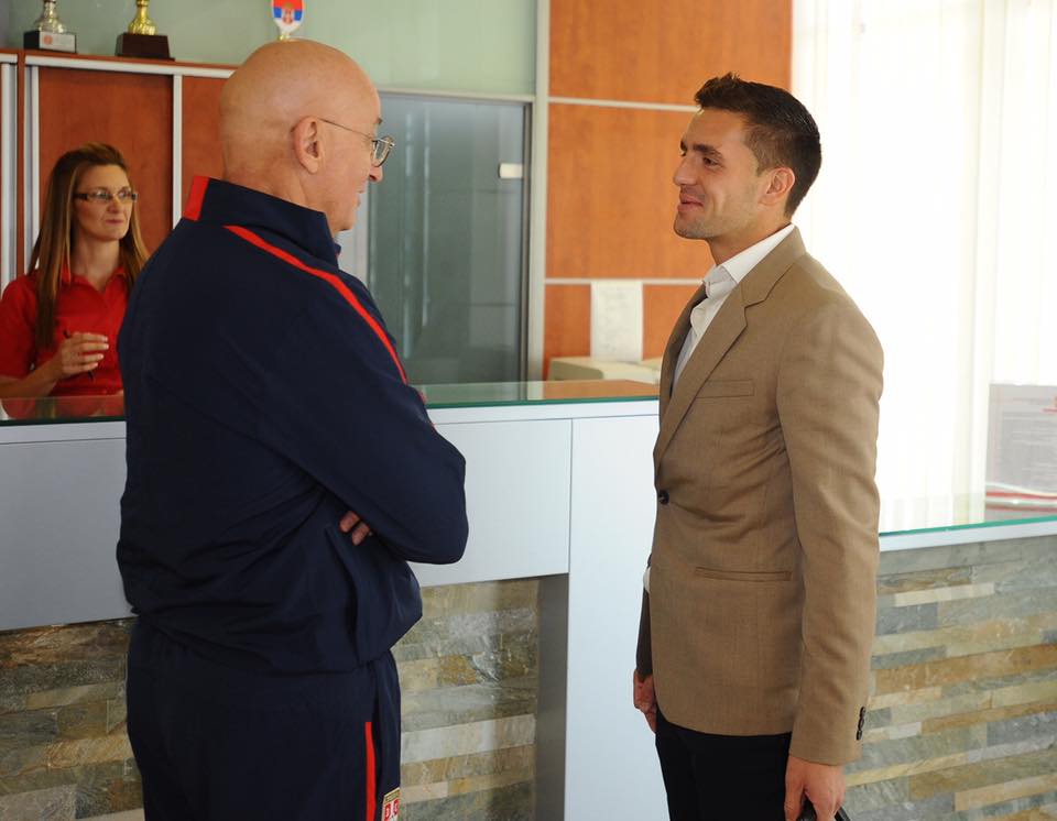 Dusan Tadic, tiền vệ Southampton và là số 10 của Serbia.