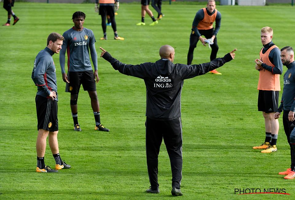 Bỉ tập luyện - Bóng Đá