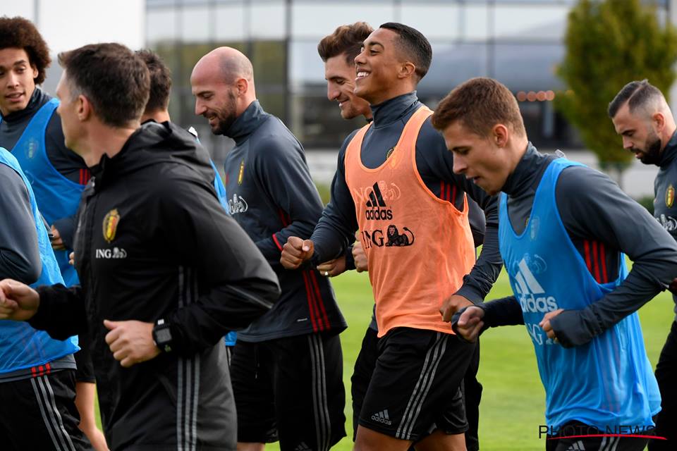 Bỉ tập luyện - Bóng Đá