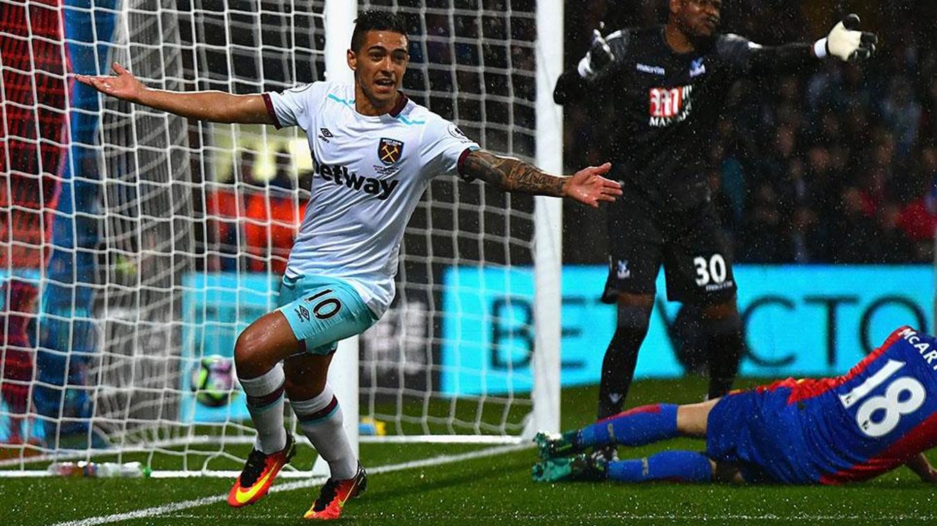 Manuel Lanzini - hung thần Crystal Palace.