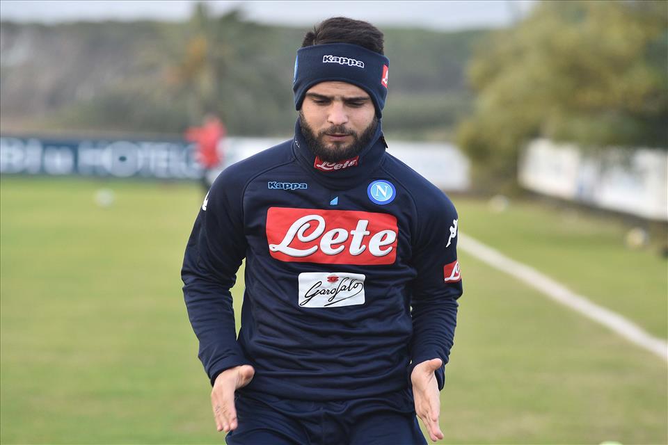 Buổi tập mới đây của Napoli đã chào đón sự trở lại của tiền đạo trụ cột Lorenzo Insigne.