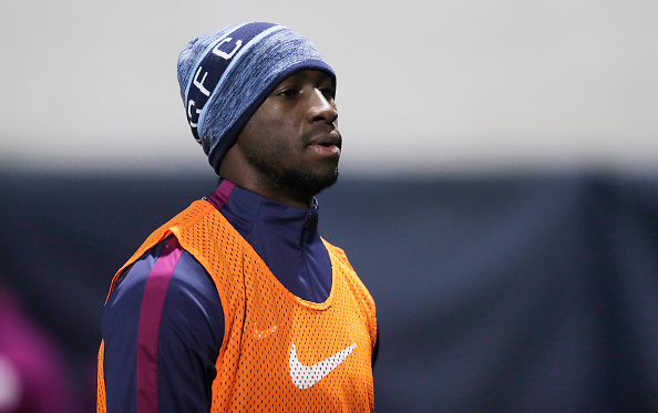 Trung vệ Eliaquim Mangala, người thường xuyên dự bị cho John Stones và Nicolas Otamendi.