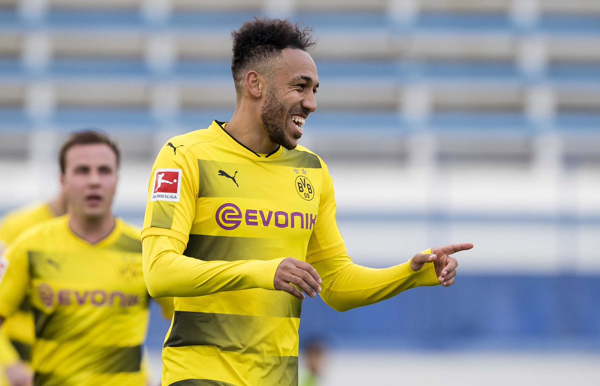 Aubameyang lập cú đúp, Dortmund thắng kịch tính đại diện Bỉ - Bóng Đá