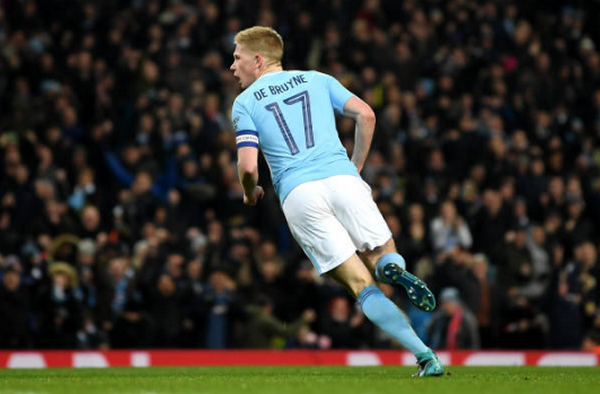 De Bruyne tiếp tục là niềm cảm hứng cho đồng đội.